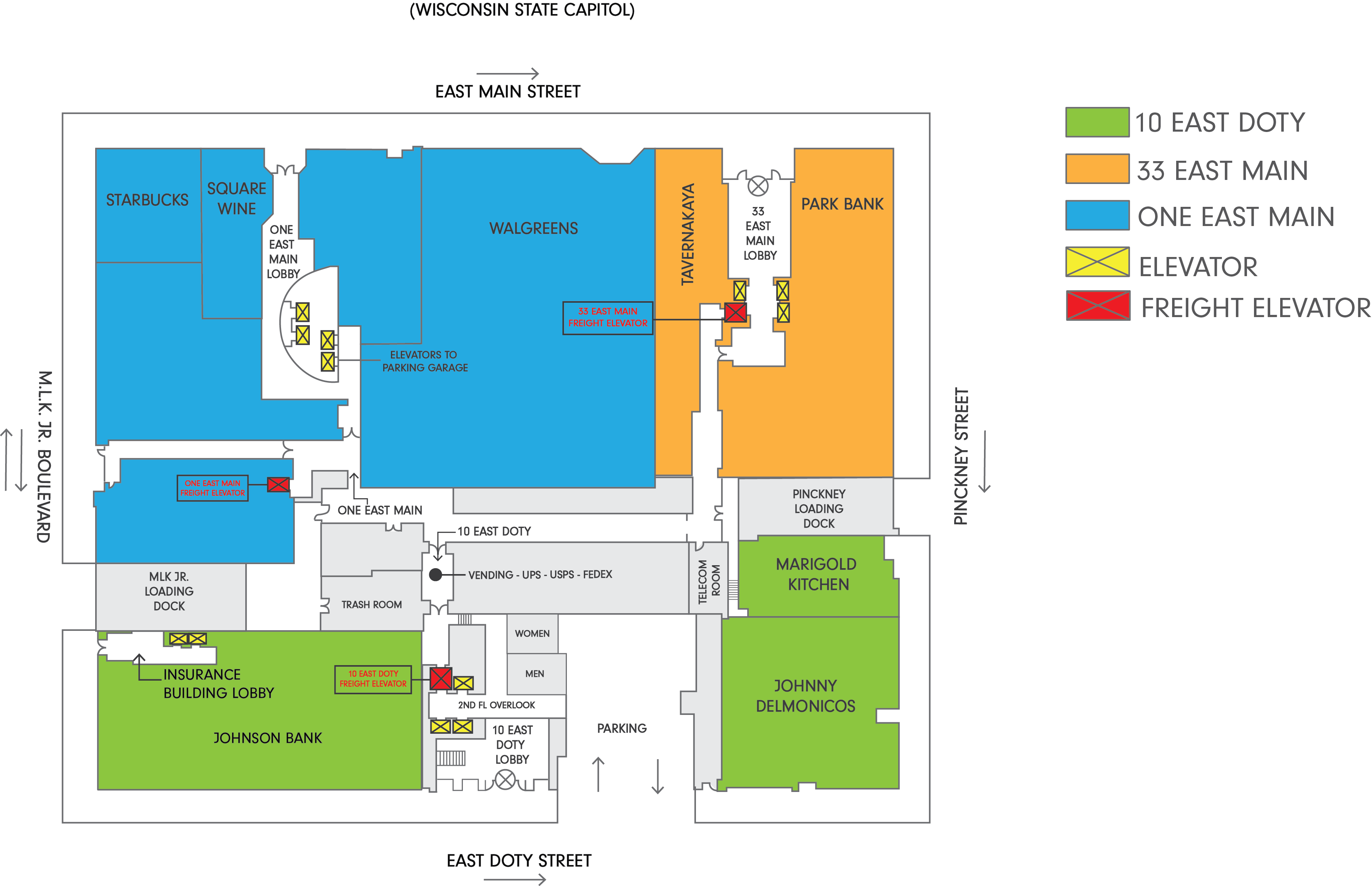 ULI Block 89 Service Core Map
