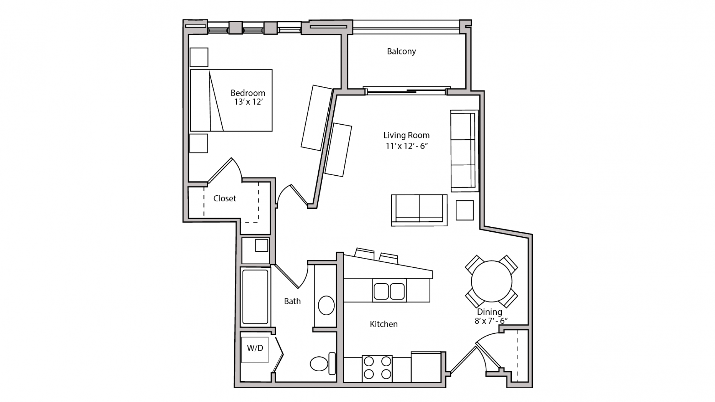 ULI The Depot 1-209 - One Bedroom, One Bathroom