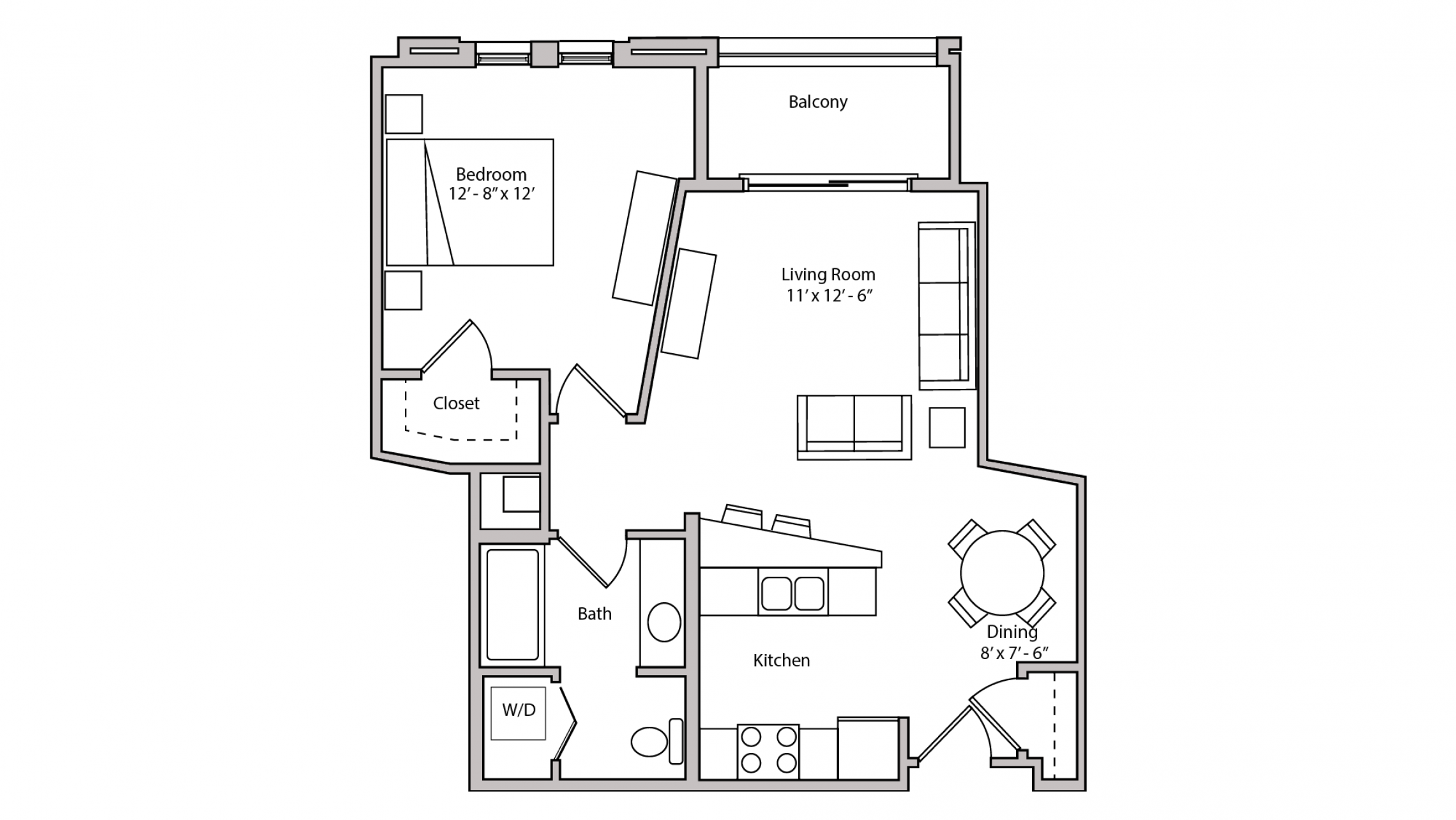 ULI The Depot 1-211 - One Bedroom, One Bathroom