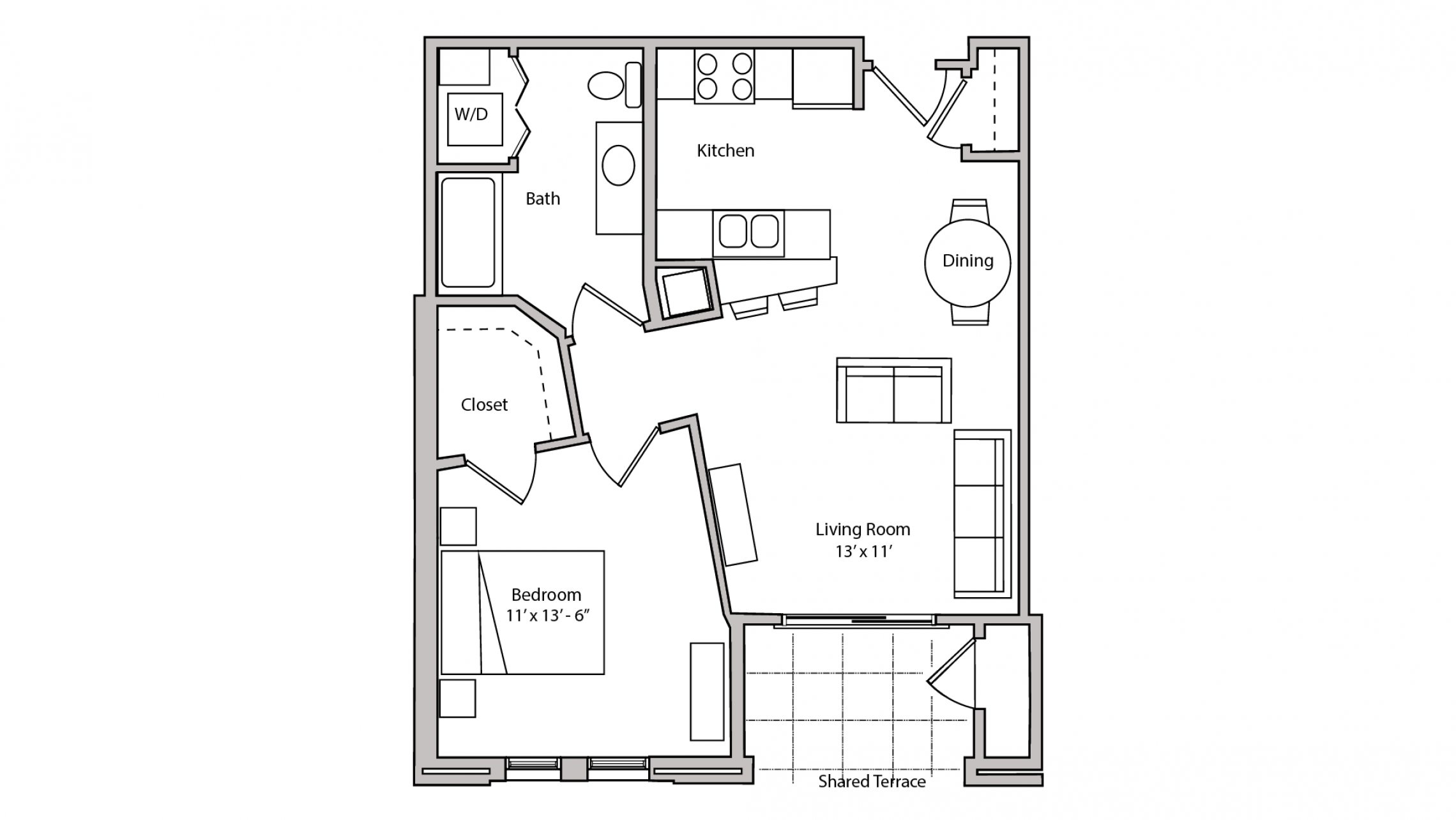 ULI The Depot 1-214 - One Bedroom, One Bathroom