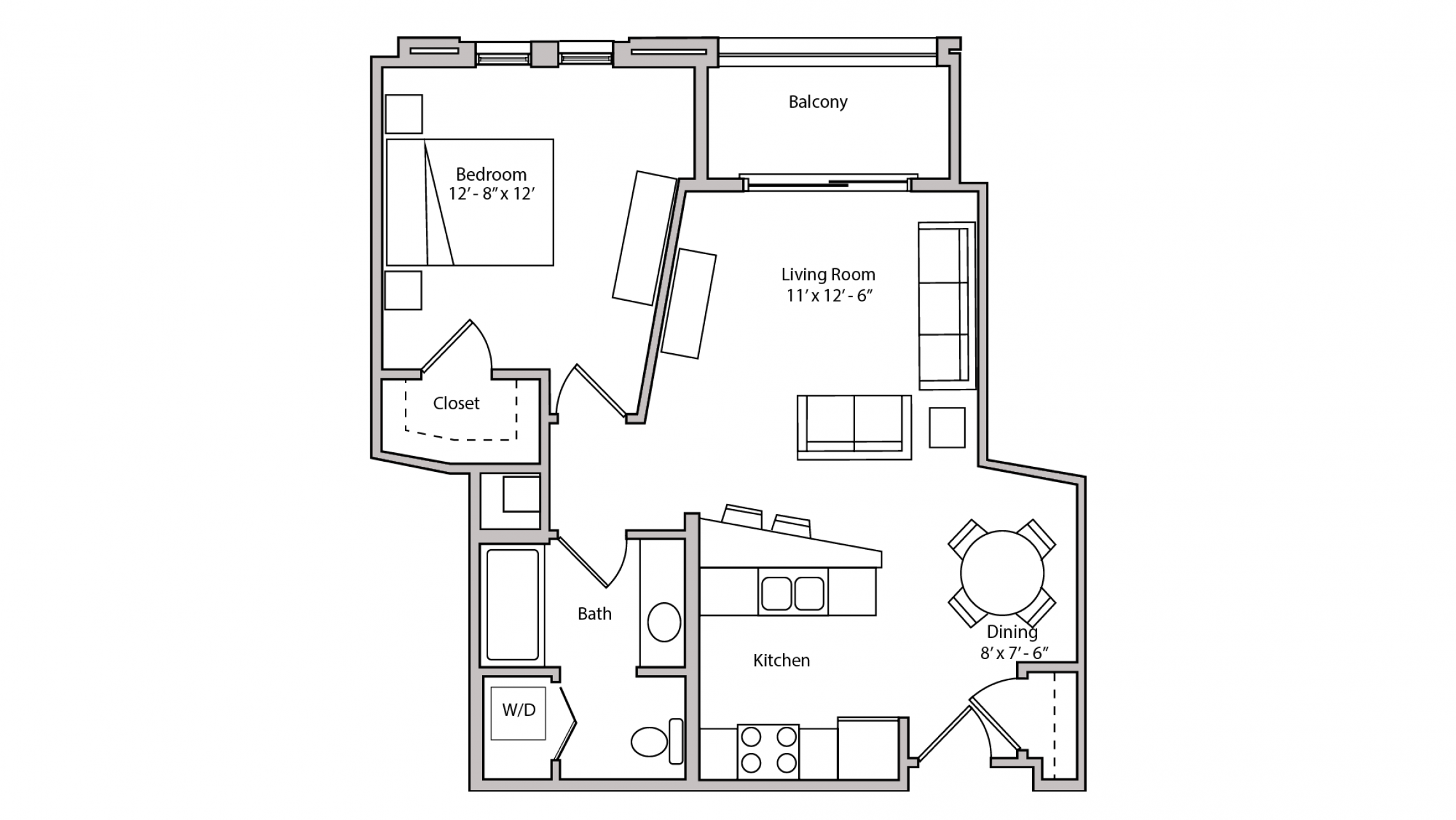 ULI The Depot 1-311 - One Bedroom, One Bathroom