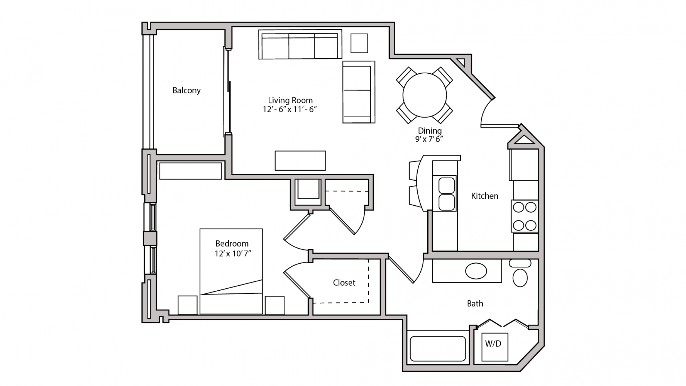 ULI The Depot 1-205 - One Bedroom, One Bathroom