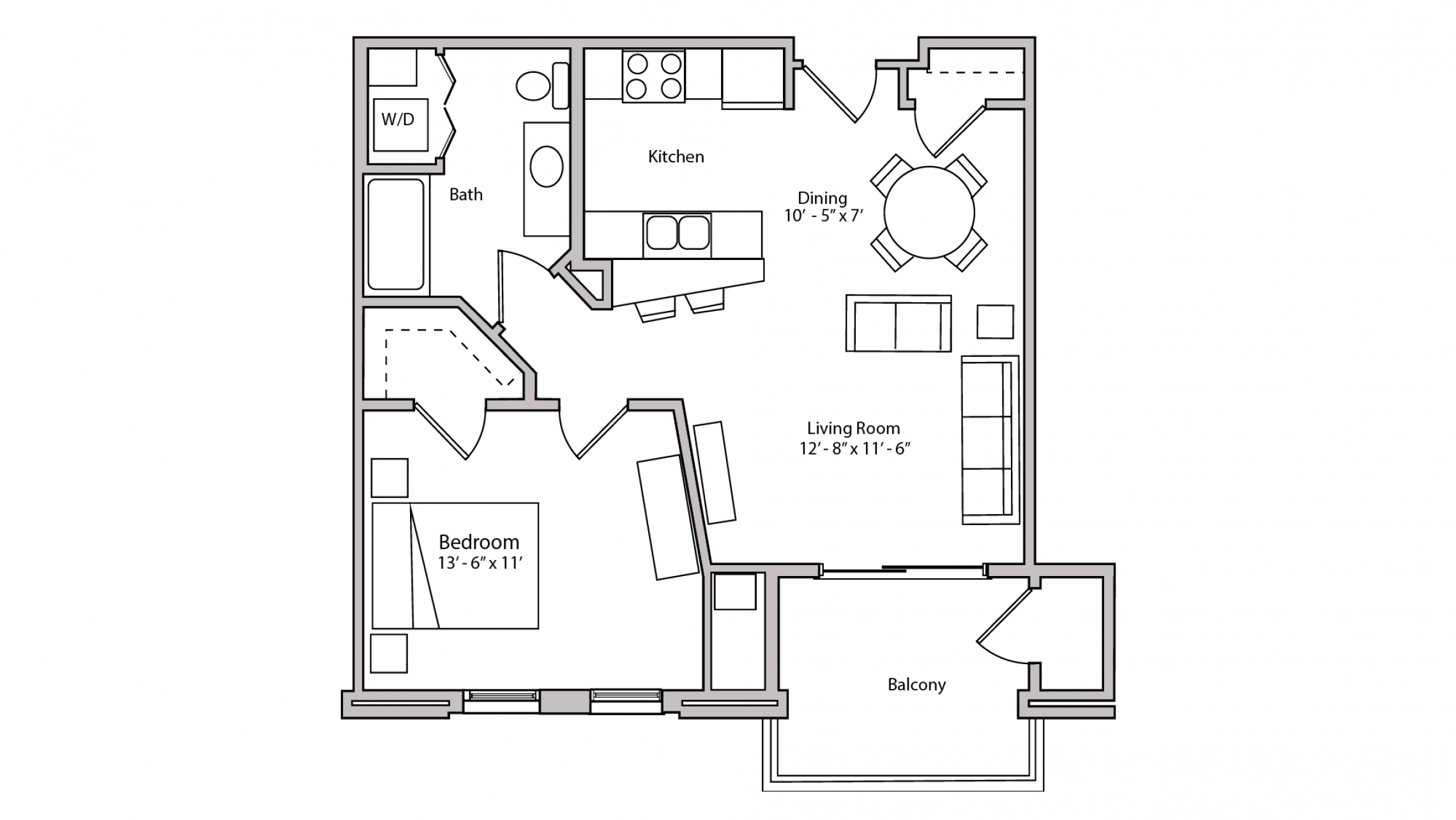 ULI The Depot 2-204 - One Bedroom, One Bathroom