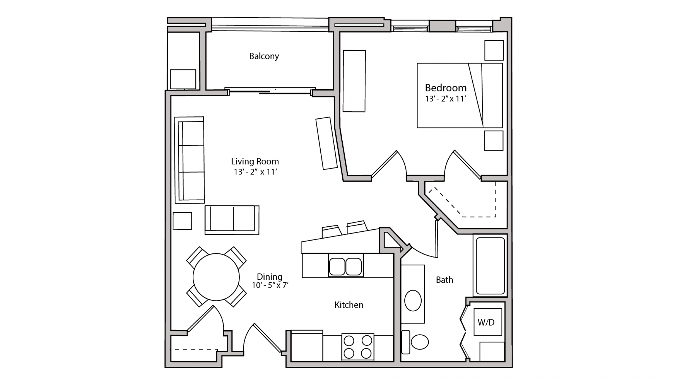 ULI The Depot 2-205 - One Bedroom, One Bathroom