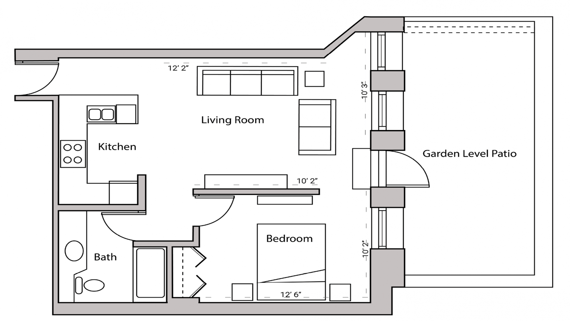 ULI Lincoln School 210 - One Bedroom, One Bathroom