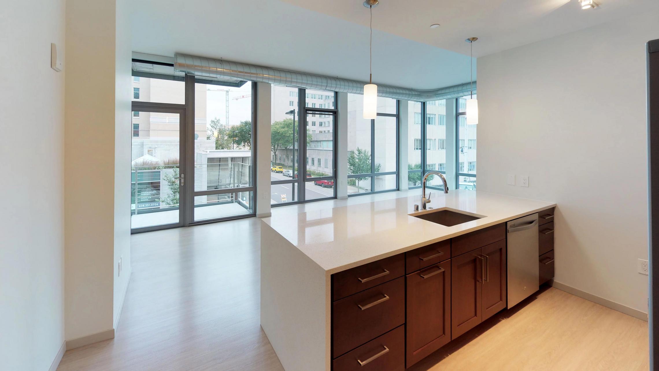 Pressman-207-Apartment-Luxury-Modern-Upscale-Downtown-Lake-View-Kitchen-Stainless-Steele-Capitol-Corner