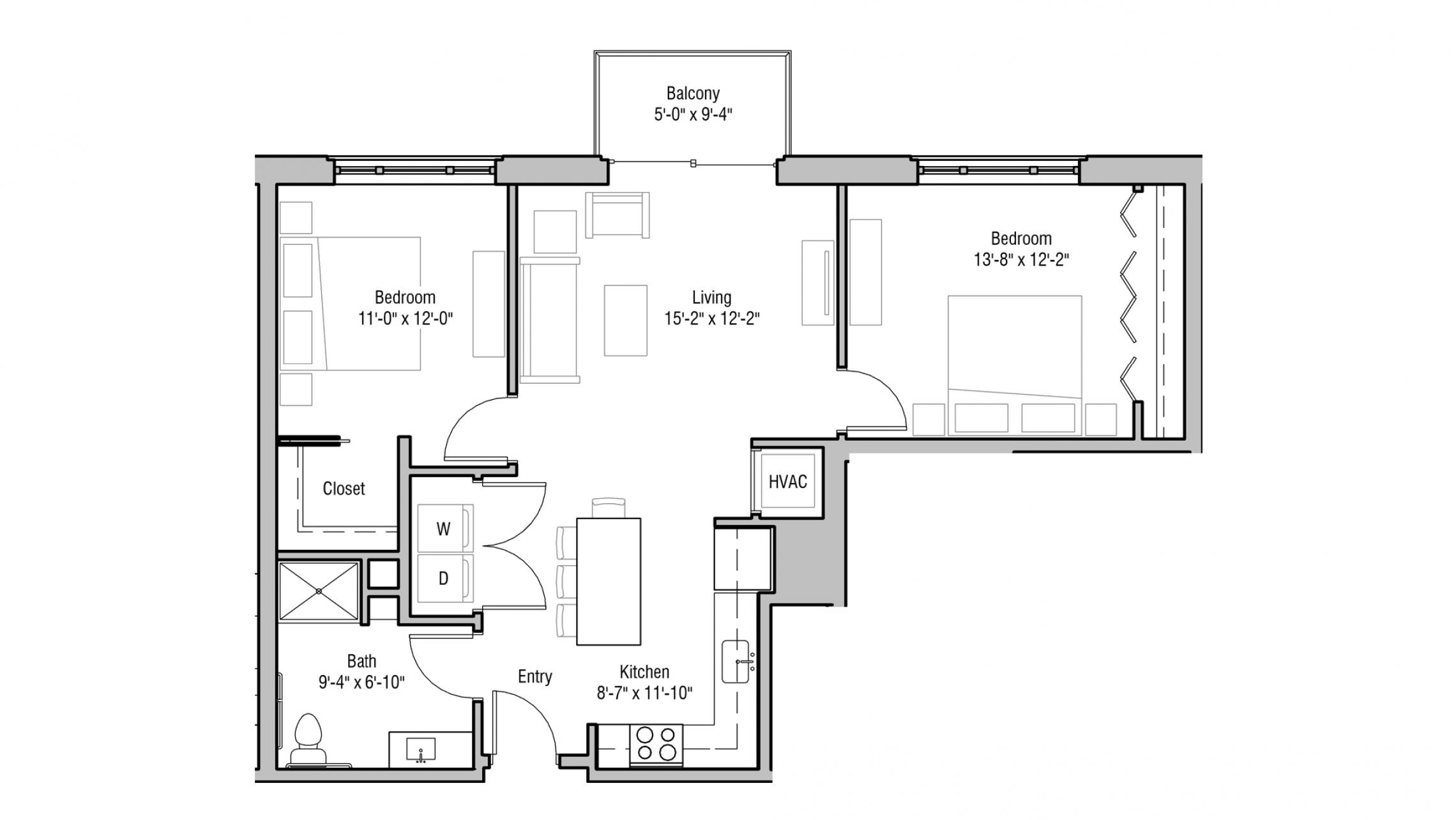 ULI 1722 Monroe 212 - Two Bedroom, Two Bathroom