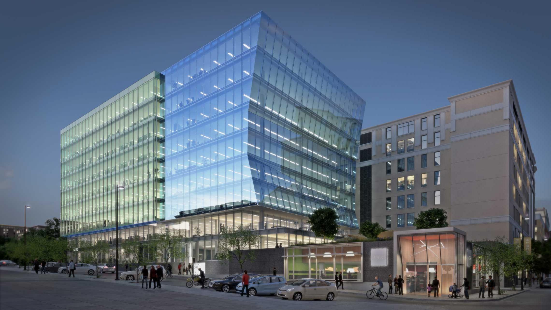 ULI 25 West Main Rendering from Doty Street