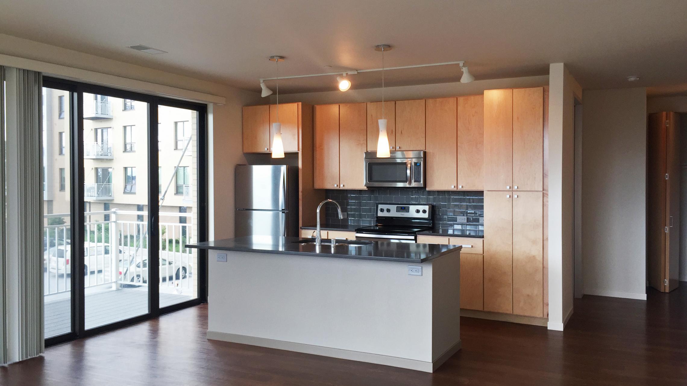 ULI Nine Line Apartment 205 - Kitchen Balcony