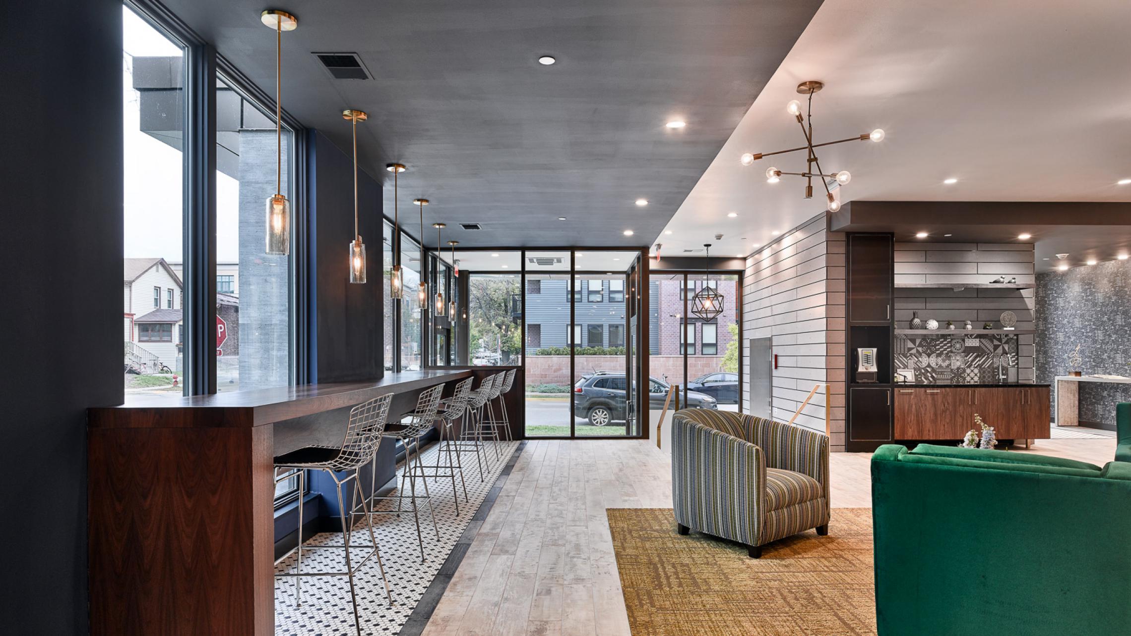 ULI Quarter Row at the Yards - Lobby Seating Area