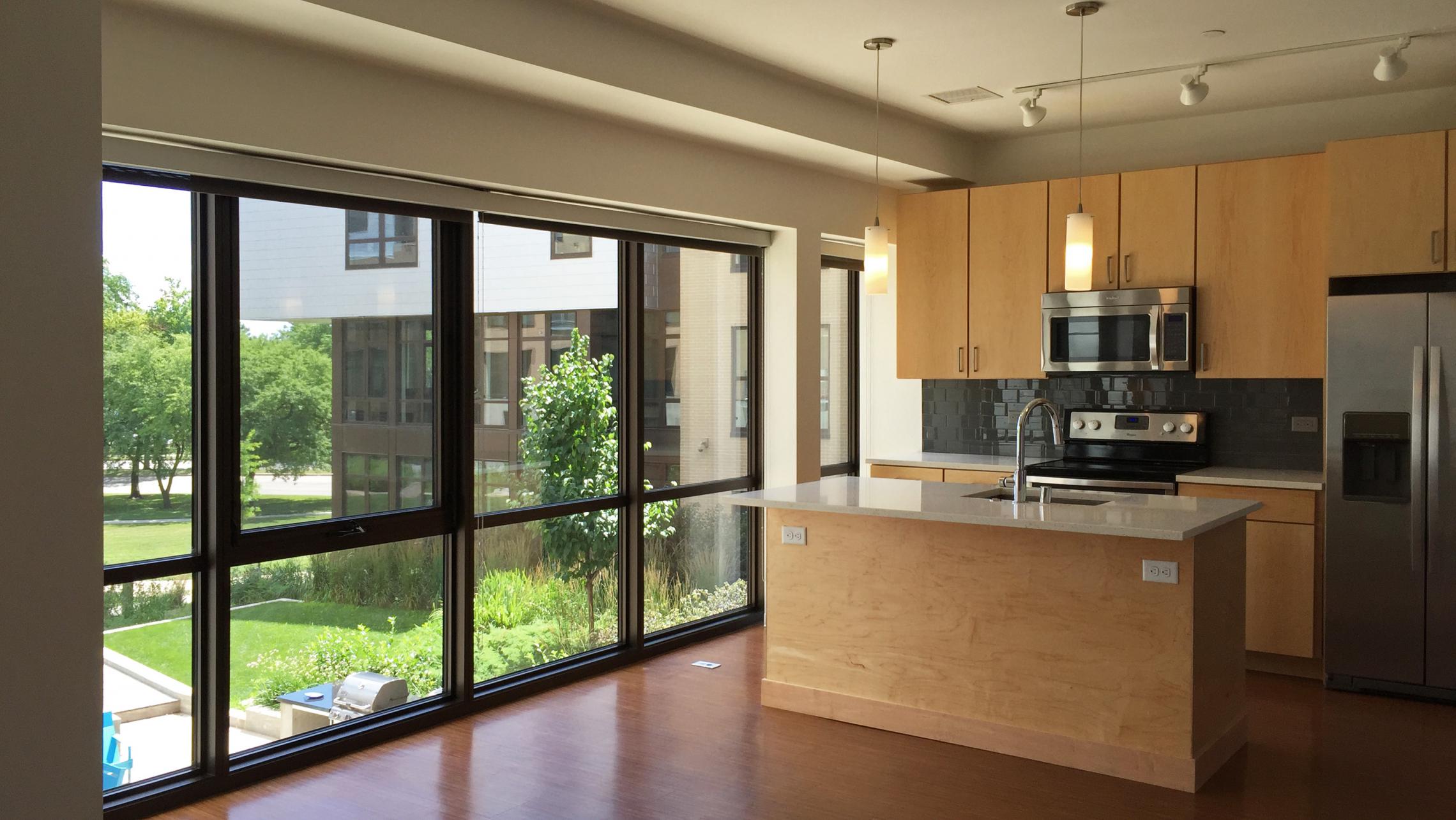 ULI Seven27 Apartment 217 - Kitchen Windows