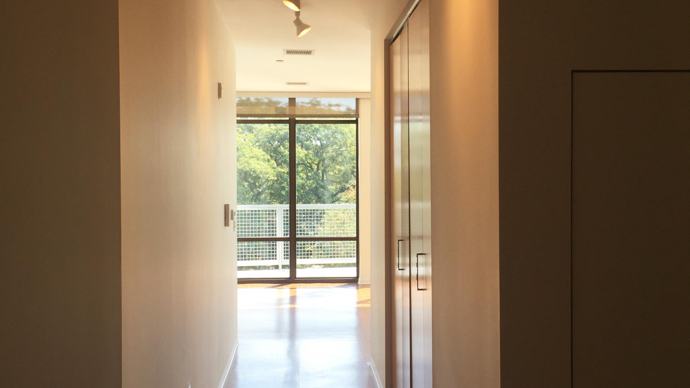 ULI Seven27 Apartment 302 - Hallway with Natural Light
