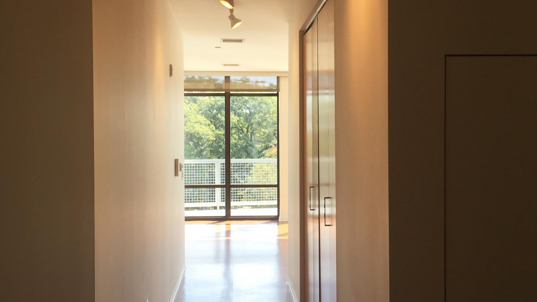 ULI Seven27 Apartment 302 - Hallway with Natural Light