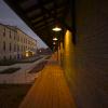 ULI Tobacco Lofts Courtyard in the Evening