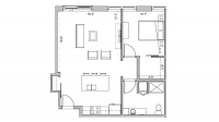 ULI Seven27 320 - One Bedroom, One Bathroom
