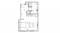 ULI Seven27 338 - Studio, One Bathroom