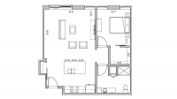 ULI Seven27 419 - One Bedroom, One Bathroom