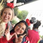 Residents enjoying ULI's second annual tailgate during the Wisconsin Badgers Football Game